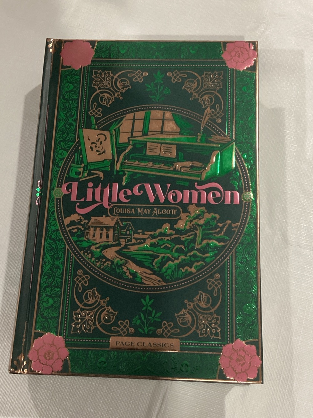 Little Women Hardcover - Green & Pink Decorative Edition